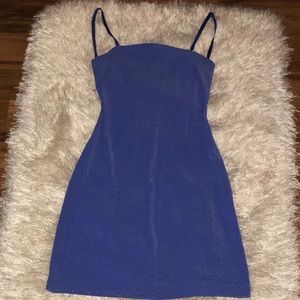 Beautiful blue sparkling dress